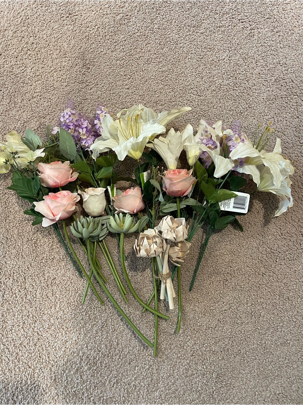 Bundle Mixed Decorative Artificial Flowers